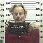 Sam Shepard Mugshot