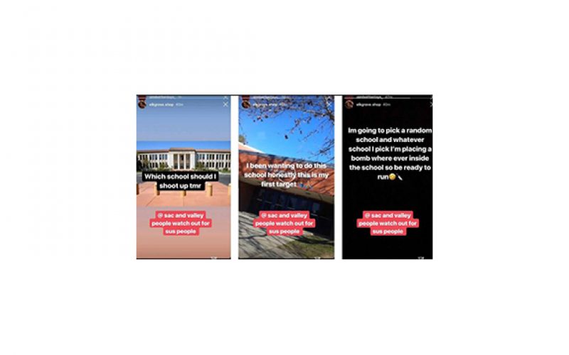 School Threats posted on Instagram lead to Juvenile’s Arrest