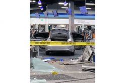 Customer Arrested for using Stolen Car to Demolish Crunch Fitness