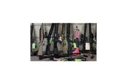 Large cache of weapons seized as suspect pair remain at large