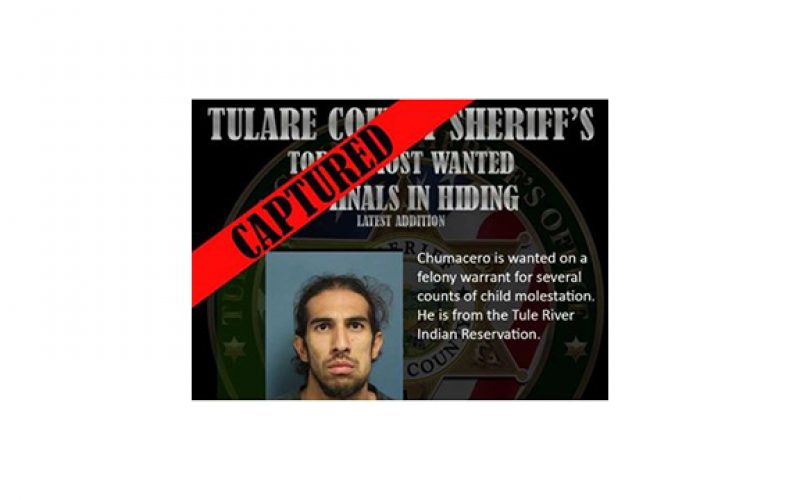 Tulare County Sheriff Office Crosses Two Names off Their Top 10 Most Wanted