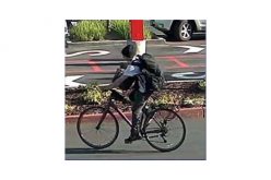 Bicycle thief caught riding a stolen bicycle