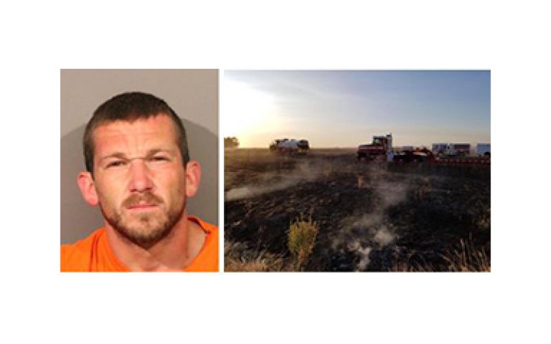 He didn’t notice the fire burning beside him