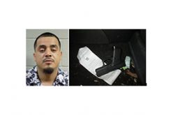 He left a stolen Glock in plain view in his Honda