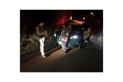 Pickup truck thief quickly picked up