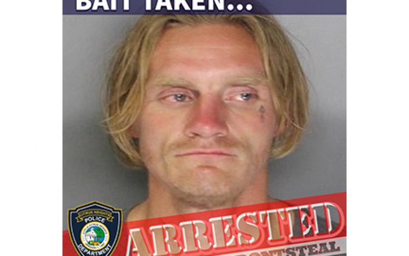 Man arrested after stealing “bait” from Citrus Heights PD