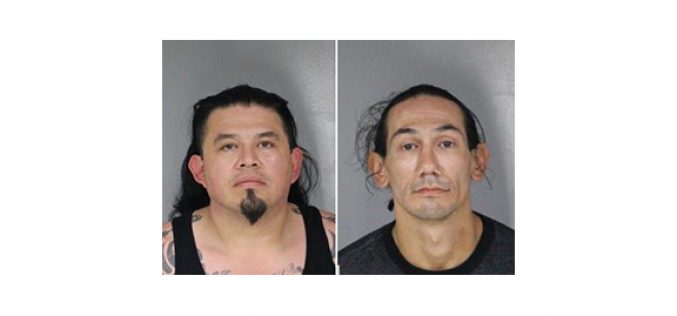 Pair arrested with meth, heroin and silenced handgun