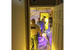 House converted into an illegal grow site in Yuba County