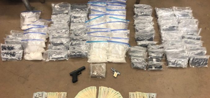 Drugs, cash, guns, and suspects now in police custody following Kern County search warrants