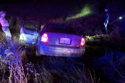 High-speed pursuit ends when driver crashes in marsh