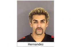 Traffic violation, and two arrests, in Hollister