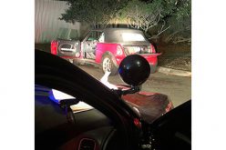 Man caught inside stolen car with meth, paraphernalia