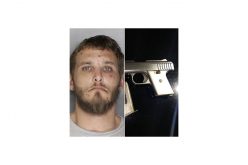 Man arrested for pointing gun during family disturbance