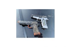 Firehoses and Dogs Flush Out “Armed” Suspect