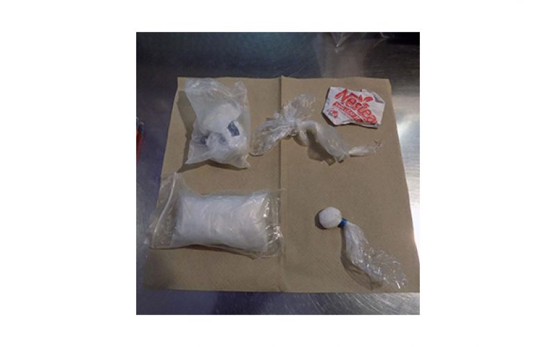 Drugs confiscated before they got to the jail