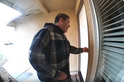 Ring camera catches stranger using spare key to enter home