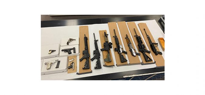 3 gang members caught on weapons charges