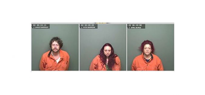 Three drug-related arrests in Plumas residence