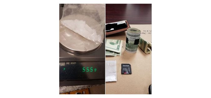 Meth and such in a storage unit