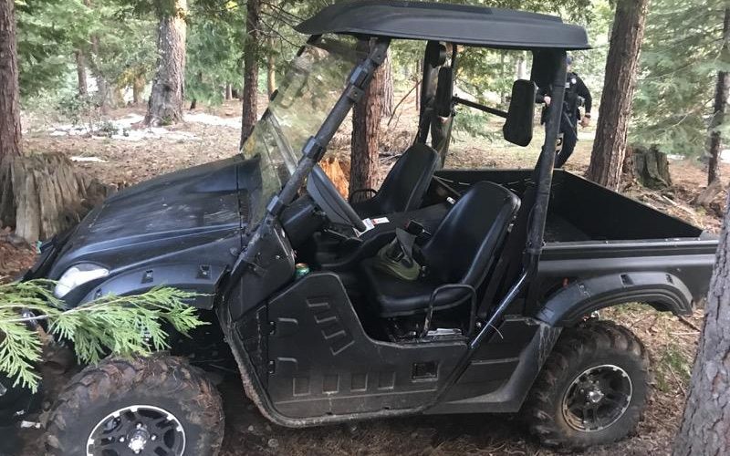 Grass Valley Police recover stolen UTV