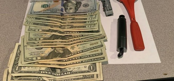 Man driving at night with headlights off gets arrested on suspicion of drug possession