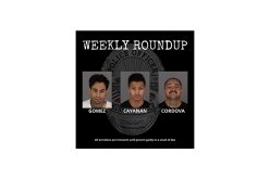 Trio arrested in theft in progress at 3:30 AM