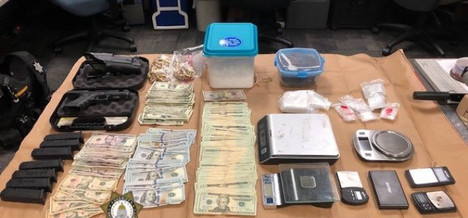 Probation search reportedly turns up gun, ammo, and narcotics in North Highlands