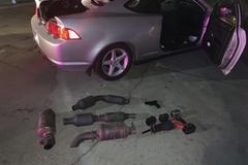Two men Arrested for Catalytic Converter Thievery – Released at the Scene