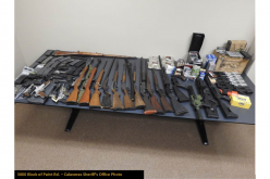 Guns, narcotics seized during service of marijuana cultivation search warrants