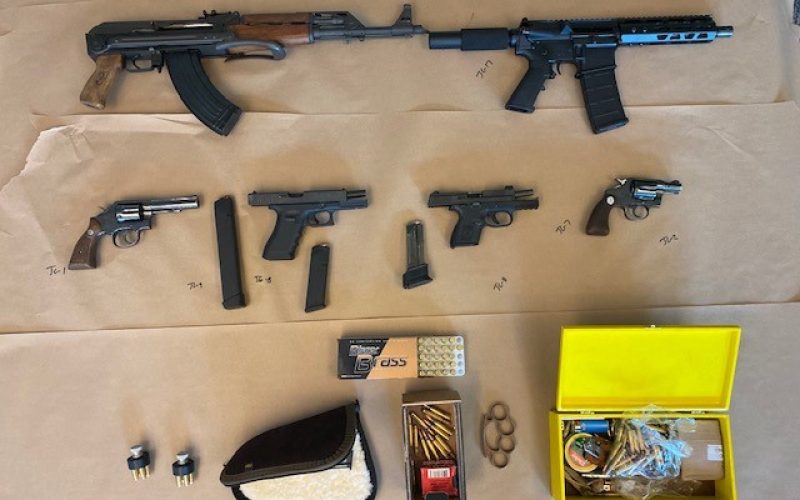 AK-47 under toddler’s bed, released on bail