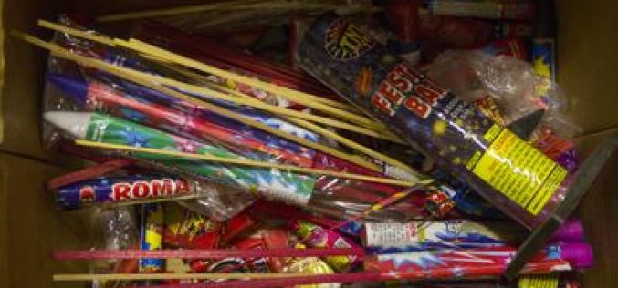 Busted with Fireworks and Drug Paraphernalia