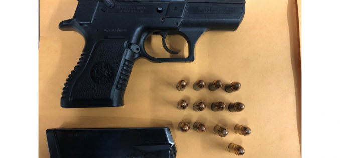 Fairfield man booked for unlawful firearm possession