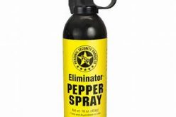Robbery Suspect Sprays a Security Guard in the Face with Pepper Spray