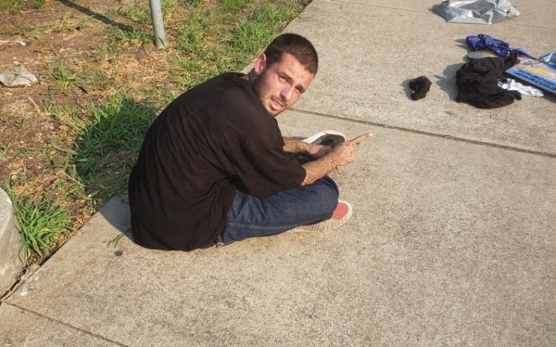 Dashel Roumage came prowling around