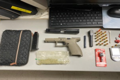 Border Patrol Intercepts Stolen Vehicle, Agents Seize Loaded Weapon and Drugs from Convicted Felon