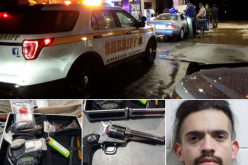 Felon drives with loaded pistol, drugs