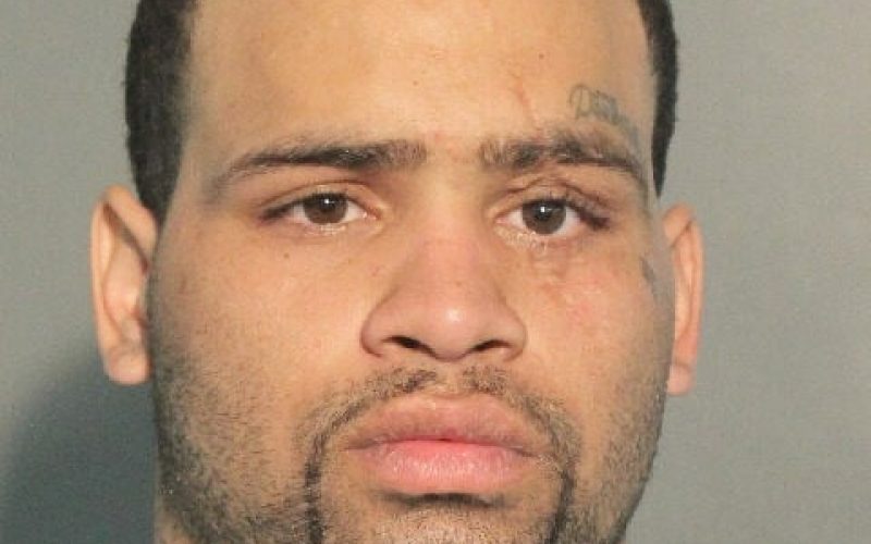 Man exits car doing donuts, drops guns