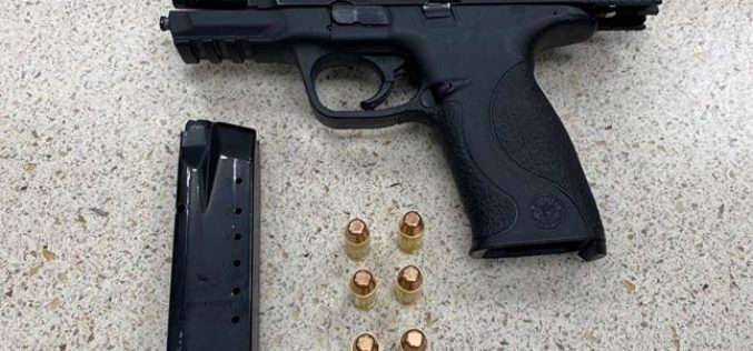 80 in a 45 with a loaded gun inside