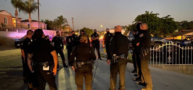 San Diego Police diffuse suspected domestic violence situation