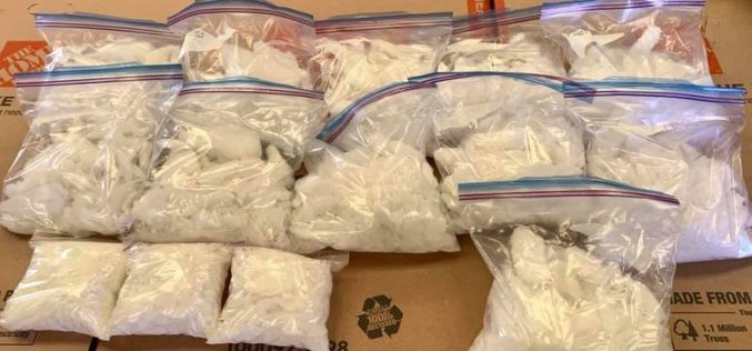 Search Warrant Yields 25 LBS of Drugs