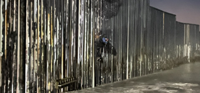 IMPERIAL BEACH – All Hung Up – On a Border Wall