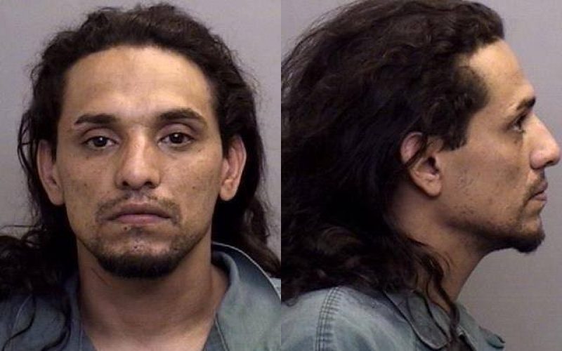 Vadalism report leads to arrest of man with active warrant