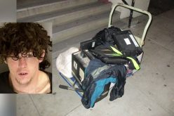 Burglar nabbed a block away from high school he hit