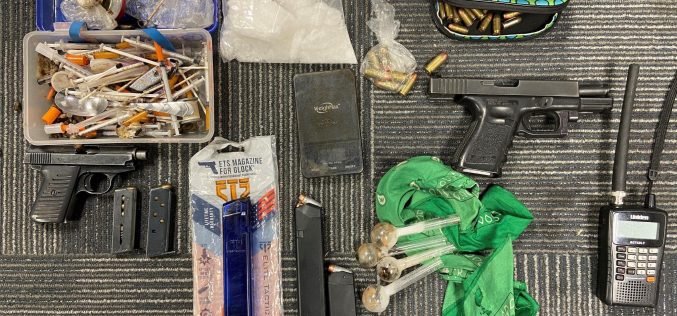 Madera: Two arrested, guns and narcotics found in vehicle during traffic stop
