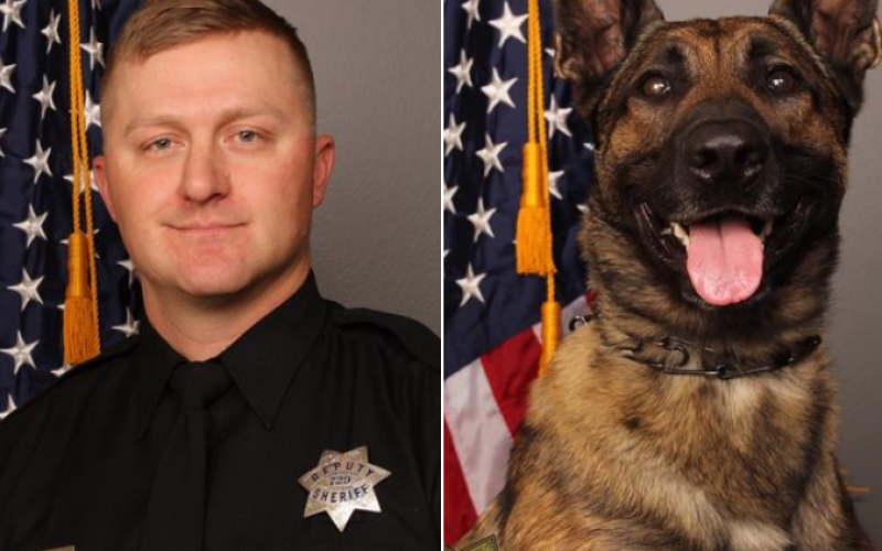 Deputy and K9 shot dead, shooter also killed