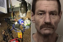 Burglar quickly stopped in his fleeing vehicle