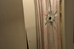 ARREST OF SUSPECT WHO SHOT AT A RESIDENCE