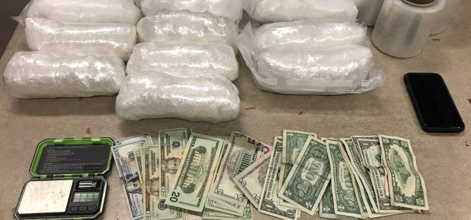 26 pounds of meth seized after traffic stop