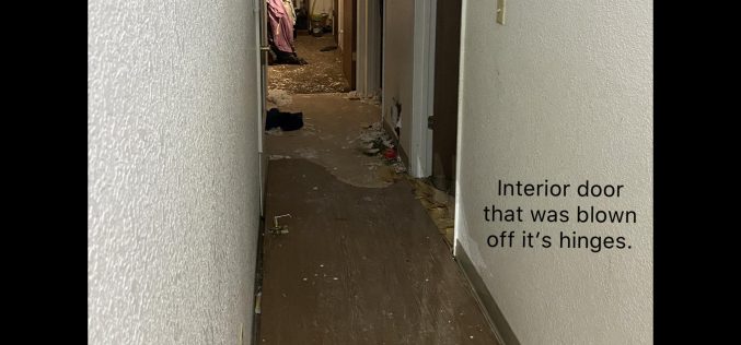 Honey oil lab explosion damages apartment