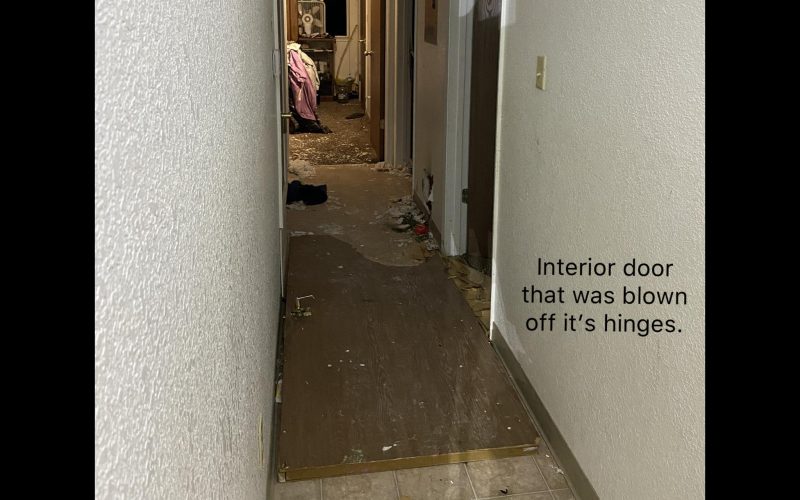Honey oil lab explosion damages apartment